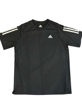 Adidas youth XL (18/20) black active dri fit tee